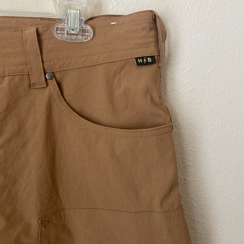 HOWLER BROTHERS WATERMAN'S WORK SHORT Brown - Picture 3 of 6